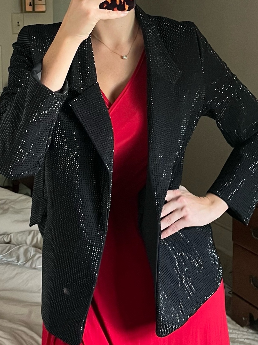 Rhinestone Blazer